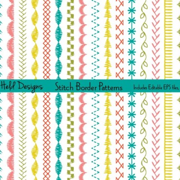 Stripe Trim Patterns 115511