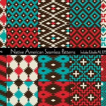 American Geometric Patterns 115518