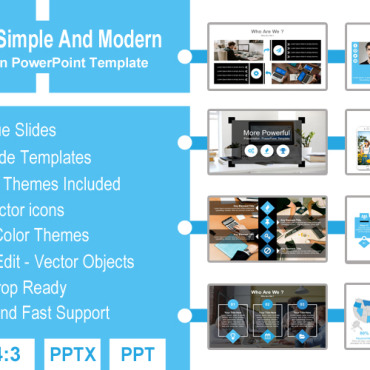 Clean Company PowerPoint Templates 115548