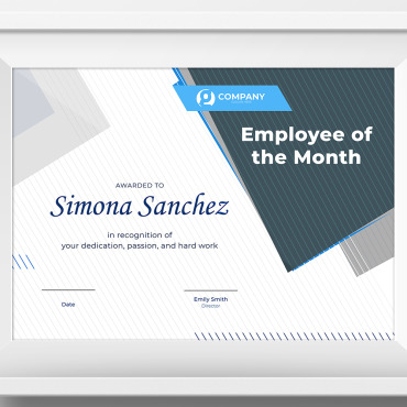 Employee Of Certificate Templates 115575