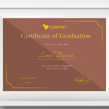 Graduation Certificate Certificate Templates 115581
