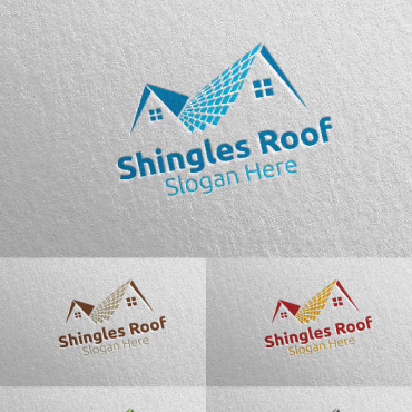 Roofing Logo Logo Templates 115591