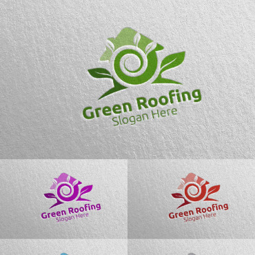 Roofing Logo Logo Templates 115601