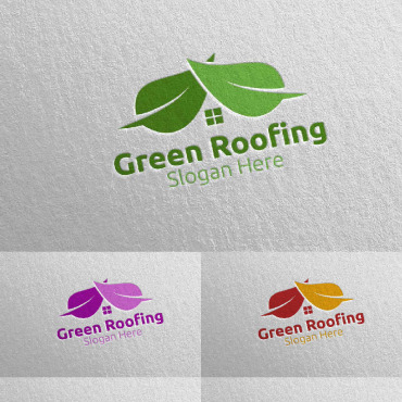 Roofing Logo Logo Templates 115602