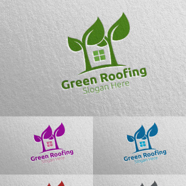 Roofing Logo Logo Templates 115604