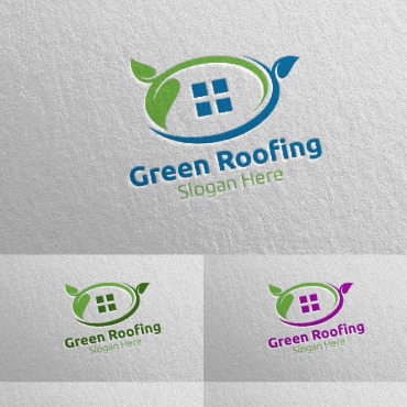 Roofing Logo Logo Templates 115606