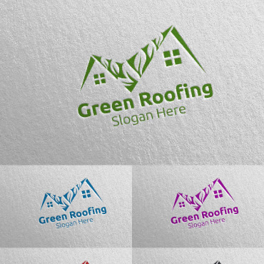 Roofing Logo Logo Templates 115607