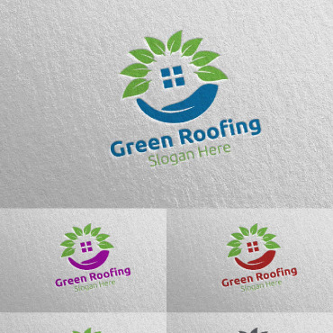 Roofing Logo Logo Templates 115608