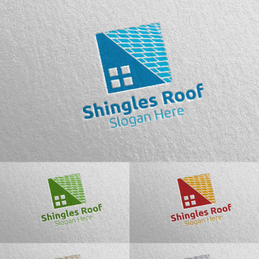 Roofing Logo Logo Templates 115611