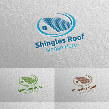 Roofing Logo Logo Templates 115613