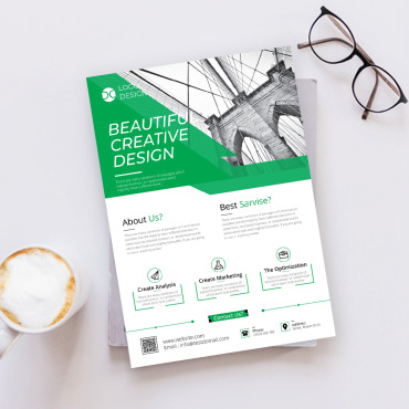 Flyer Business Corporate Identity 115684