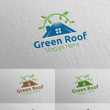 Roofing Logo Logo Templates 115721