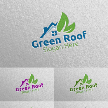 Roofing Logo Logo Templates 115722