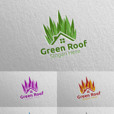 Roofing Logo Logo Templates 115724