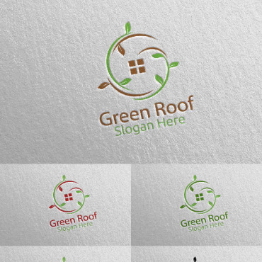 Roofing Logo Logo Templates 115728