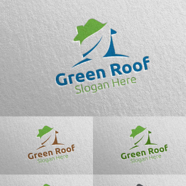 Roofing Logo Logo Templates 115729