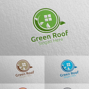 Roofing Logo Logo Templates 115737