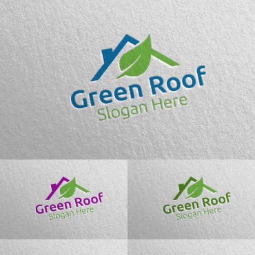 Roofing Logo Logo Templates 115738