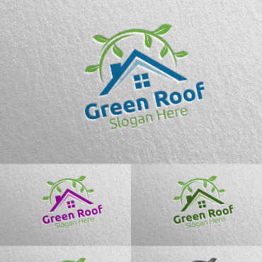 Roofing Logo Logo Templates 115739