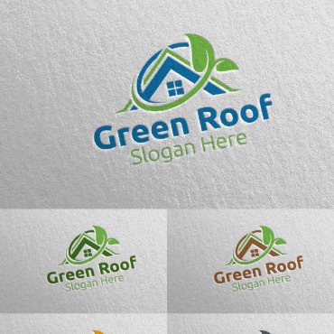 Roofing Logo Logo Templates 115740