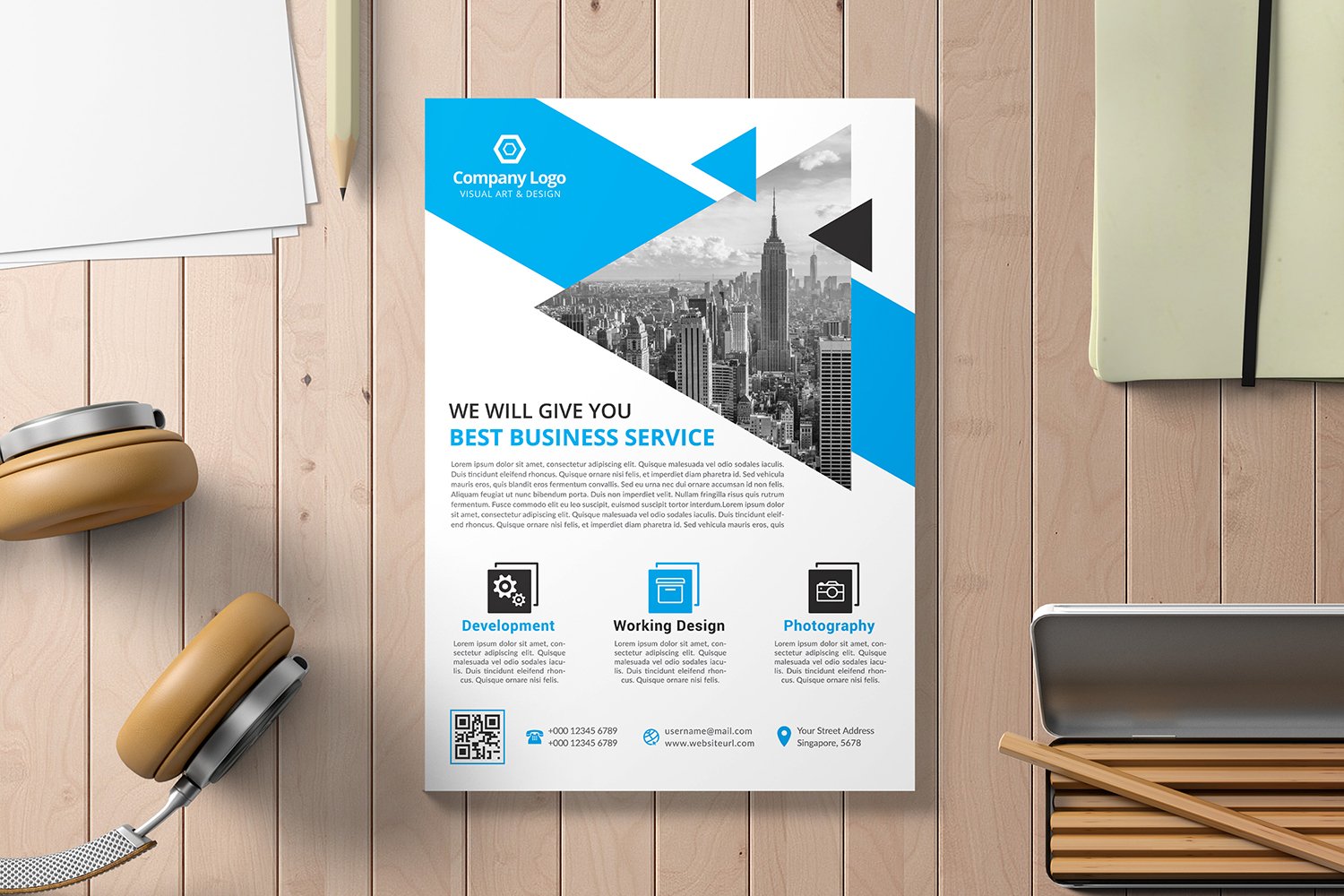 Professional Business Flyer - Corporate Identity Template