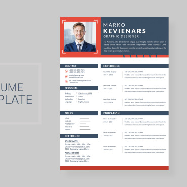 Design Resume Resume Templates 115824