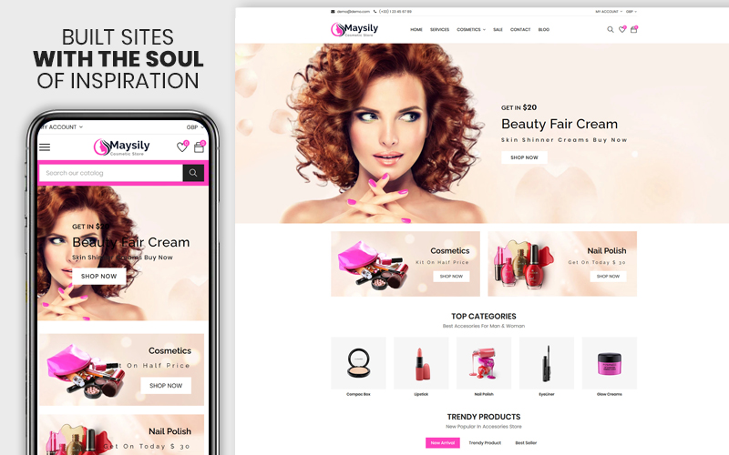 Maysily - The Beauty & Cosmetics Premium Shopify Theme