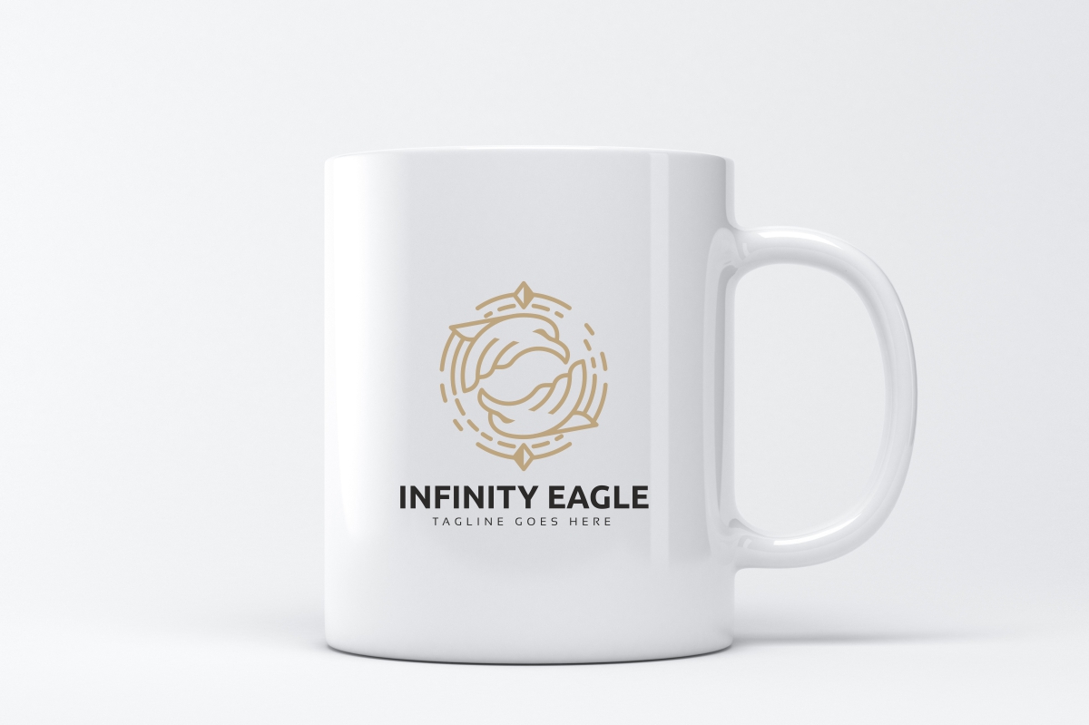 Infinity Eagle Logo Template