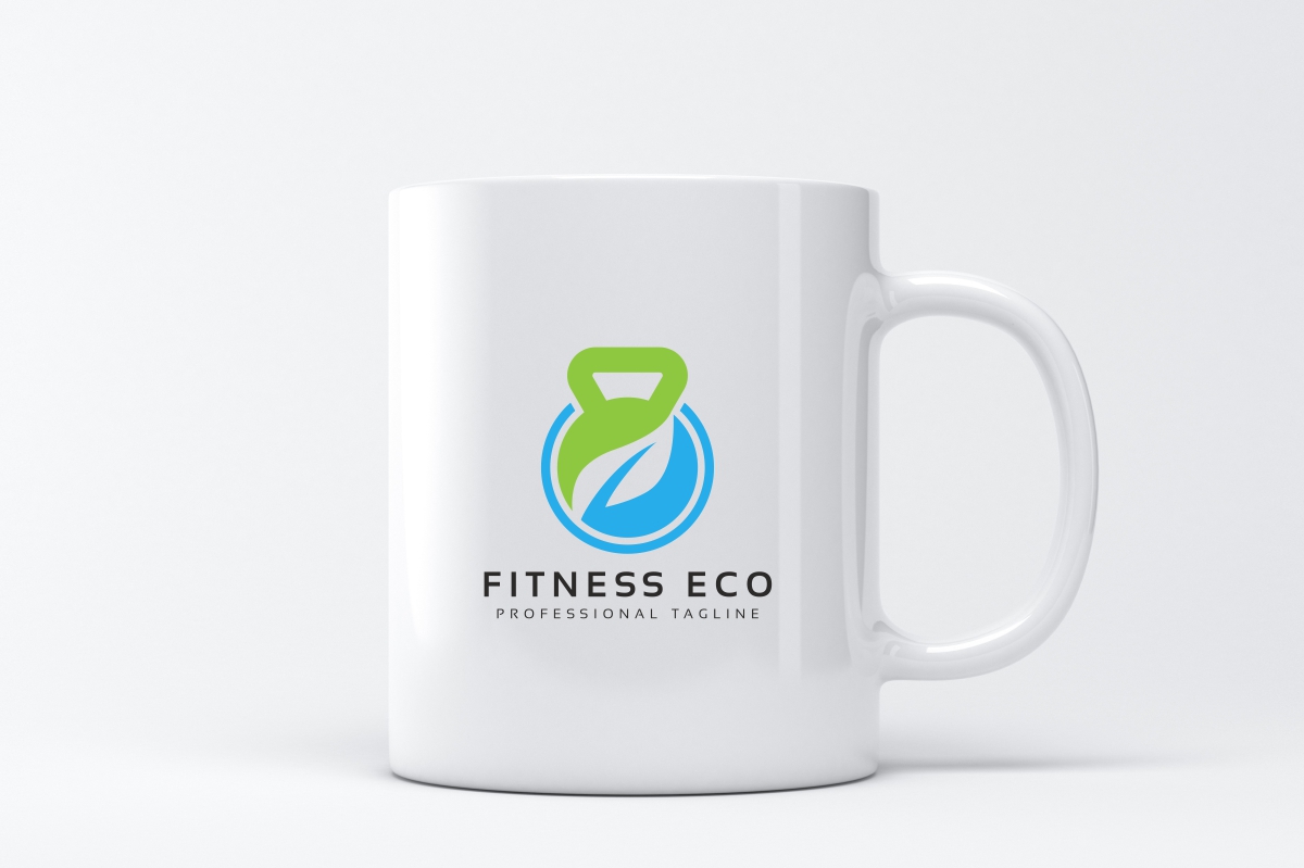 Fitness Eco Logo Template
