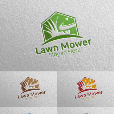 Green Cutting Logo Templates 115873