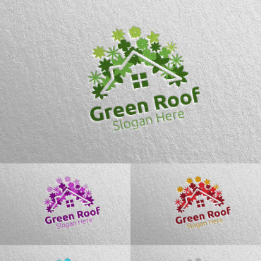 Roofing Logo Logo Templates 115874