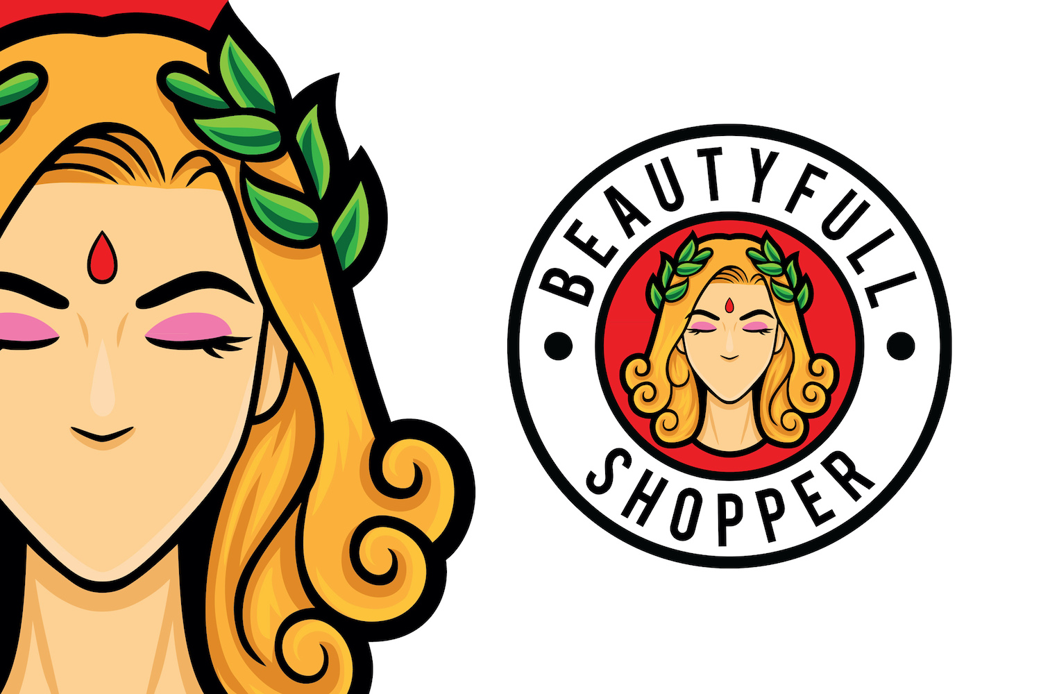 Beautyfull Fashion Store Logo Template