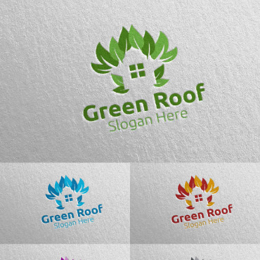 Roofing Logo Logo Templates 115887