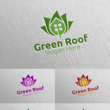 Roofing Logo Logo Templates 115890