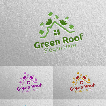 Roofing Logo Logo Templates 115893