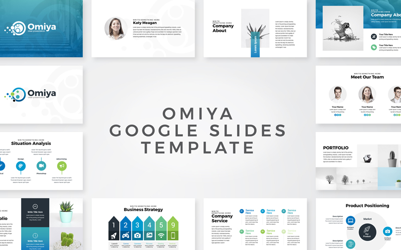 Omiya - Business Presentation Google Slides
