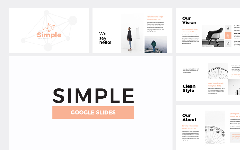 Simple Business Presentation Google Slides
