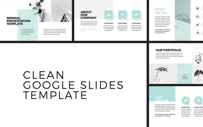 Company Pro Clean Business Presentation Google Slides