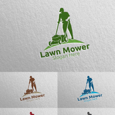 Green Cutting Logo Templates 116112