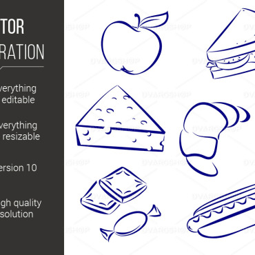 Meal Morning Vectors Templates 116219