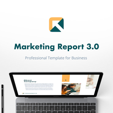Report Marketing PowerPoint Templates 116354