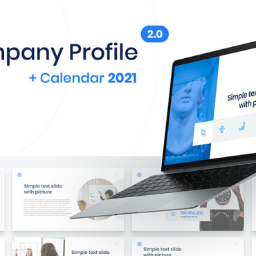 Profile Company PowerPoint Templates 116355