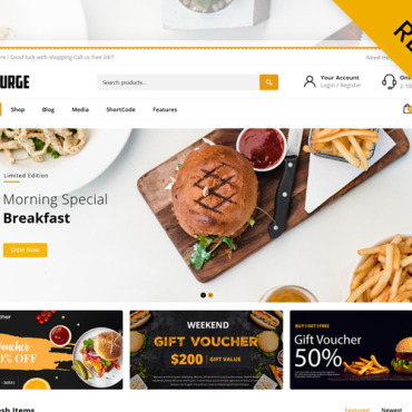 Vegetable Grocery WooCommerce Themes 116423