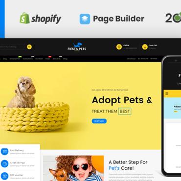 Dogs Animals Shopify Themes 116424