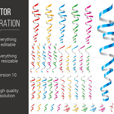 <a class=ContentLinkGreen href=/fr/kits_graphiques_templates_vectoriels.html>Vectoriels</a></font> illustration streamers 116450