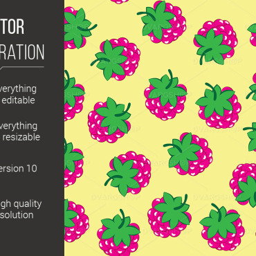 Texture Raspberry Vectors Templates 116518