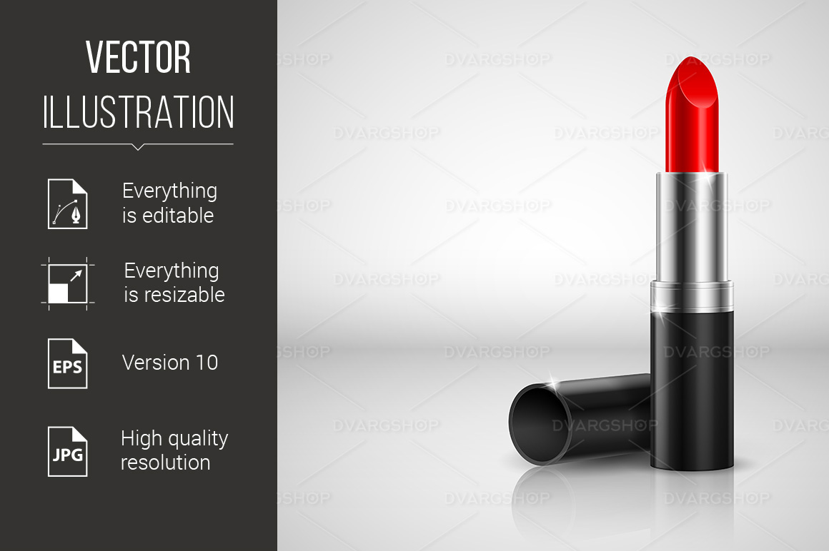 Lipstick - Vector Image