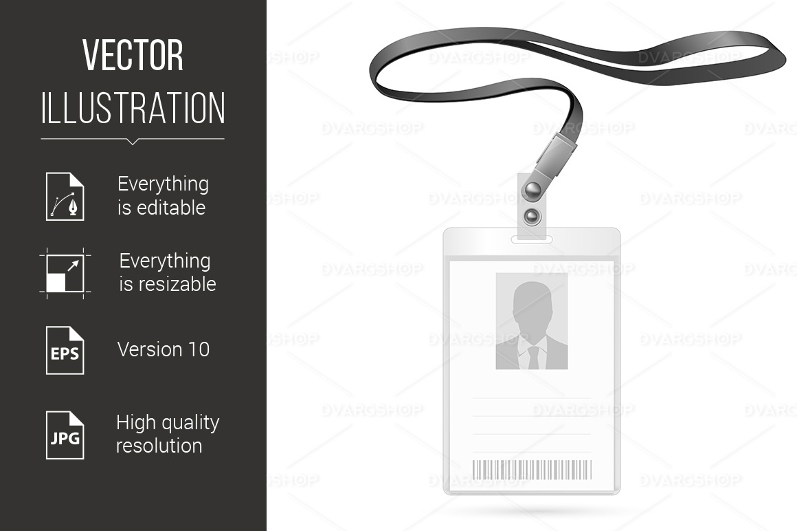 Blank Badge - Vector Image