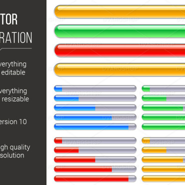 Different Illustration Vectors Templates 116609