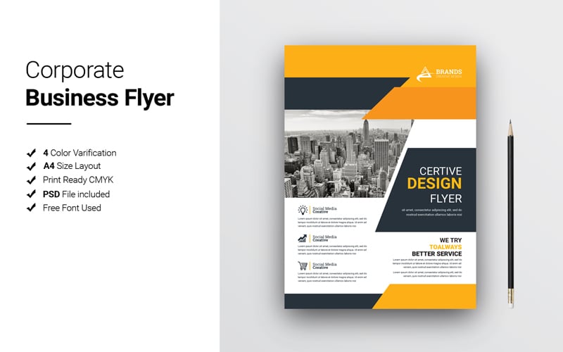 Business Flyer - Corporate Identity Template